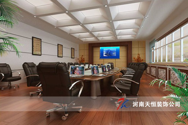 鄭州辦公樓裝修改造-廣播學院辦公室設計(jì)