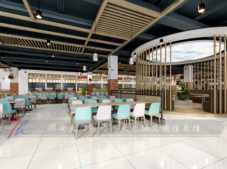 高(gāo)校(xiào)食堂餐廳設計(jì)